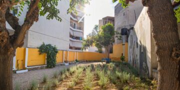 Τα τελευταία δύο χρόνια στην Αττική και την Θεσσαλονίκη, έχουν προστεθεί 15 πάρκα «τσέπης» υπό την επιστημονική καθοδήγηση της «Οργάνωσης Γη», στα οποία έχουν προστεθεί πάων από 8.200 δέντρα και φυτά (φωτ.: Δήμος Αθηναίων)