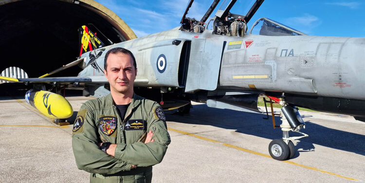 Φωτογραφία του Ευστάθιου Τσιτλακίδη που δόθηκε στη δημοσιότητα από το Γενικό Επιτελείο Αεροπορίας
(φωτ.: ΓΕΑ / EUROKINISSI)