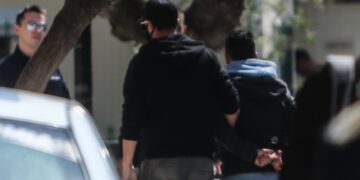 Απολογία ενώπιον του 14ου Τακτικού Ανακριτή αθλητριών του 44χρονου προπονητής Tae Kwon Do που κατηγορείται για  σεξουαλική κακοποίηση ανήλικων Παρασκευή 24 Μαρτίου 2023. (Φωτ.: Eurokinissi/Κώστας Τζούμας)