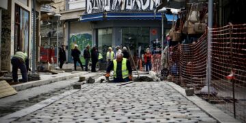 Το έργο προβλέπει ανακατασκευές πεζοδρόμων και οδών ήπιας κυκλοφορίας, έργα φωτισμού και νέες δενδροφυτεύσεις όπως και η αξιοποίηση εφαρμογών έξυπνης πόλης (φωτ.: Δήμος Θεσσαλονίκης)