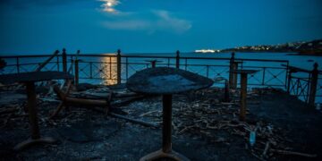 Κατά την ενδέκατη ημέρα της κατάθεσής του, ο εμπειρογνώμονας σημείωσε ότι έχει βρει σχέδια των δήμων για την απομάκρυνση πολιτών σε περίπτωση κινδύνου (φωτ.: EUROKINISSI/Τατιάνα Μπόλαρη)