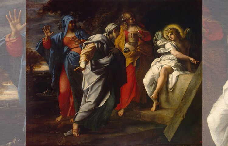 Annibale Carracci, «Holy Women at Christ's Tomb» (πηγή: commons.wikimedia.org)