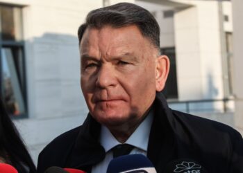 Ο Αλέξης Κούγιας σε δηλώσεις για την πολύκροτη δίκη της Ρούλας Πισπιρίγκου (φωτ. αρχείου: Eurokinissi/Γιάννης Παναγόπουλος)
