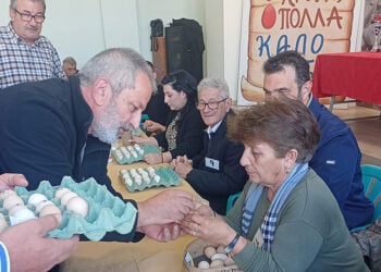 Αυγομαχίες στο Θρυλόριο (φωτ.: Facebook / Δημήτρης Αποστολίδης)