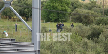 Το χωράφι όπου έγινε το έγκλημα στην Κάτω Αχαΐα (φωτ.: thebest.gr)