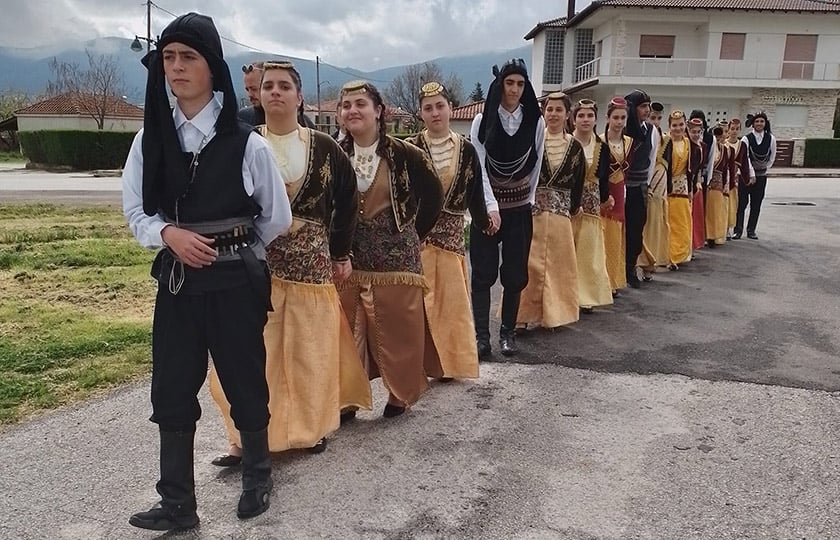 Κοτσαγκέλ' στην Άρδασσα τη Δευτέρα του Πάσχα (φωτ.: kozan.gr / Μαίρη Κεσκελίδου)