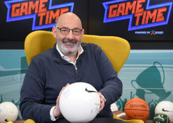 Ο Τσάρλυ Πρωτόπαπας στο ΟΠΑΠ Game Time (φωτ.: ΟΠΑΠ)