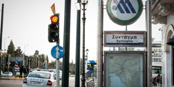 Περιπολικό στο Σύνταγμα (φωτ.: EUROKINISSI / Λυδία Σιώρη)