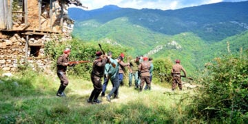 Καρέ από το φιλμ «Η μπάντα», του Νίκου Ασλανίδη (πηγή: Φεστιβάλ Ντοκιμαντέρ Θεσσαλονίκης)