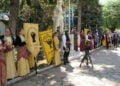 Στο Μνημείο Ηρώων στην Πλατεία Μακεδονομάχων της Καστοριάς, 19 Μαΐου 2023 (φωτ.: Flickr / Γιώργος Σπύρου)