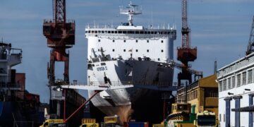 Η ναυπηγοεπισκευαστική ζώνη του Περάματος (φωτ.: EUROKINISSI/Σωτήρης Δημητρόπουλος)