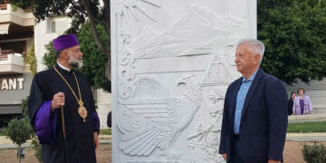 (Φωτ.: Facebook / Αρμενική Εθνική Επιτροπή Ελλάδος / Aram Manougian Agoump)