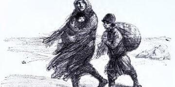 Πρόσφυγες (πηγή: βιβλίο «Certain Samaritans» της Έσθερ Λάβτζοϊ)