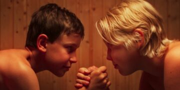 Στιγμιότυπο από την ταινία μικρού μήκους «Shower Boys»