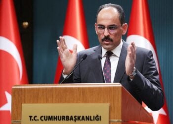 Ο αρχηγός των τουρκικών μυστικών υπηρεσιών Ιμπραήμ Καλίν (φωτ. αρχείου: EPA/TURKISH PRESIDENTIAL OFFICE HANDOUT)