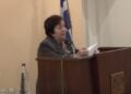 Η φιλόλογος-λαογράφος Έλσα Γαλανίδου-Μπαλφούσα υπήρξε και έφορος της Βιβλιοθήκης της ΕΠΜ (φωτ.: Επιτροπή Ποντιακών Μελετών)