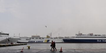 Το λιμάνι του Πειραιά (φωτ. αρχείου: EUROKINISSI/Μιχάλης Καραγιάννης)