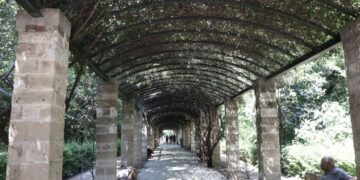 Οάσεις δροσιάς αναζητούν οι Αθηναίοι εν μέσω καύσωνα. Ο Εθνικός Κήπος είναι ιδανική περιοχή (φωτ.: Χρήστος Μπόνης/ Eurokinissi)