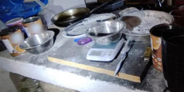 Ευρήματα στο σπίτι του 61χρονου που κατηγορείται για σειρά εμπρηστικών επιθέσεων (φωτ.: ΕΛΑΣ)