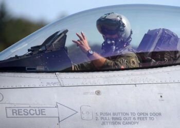 Μαχητικό F-16 στην κοινή αεροπορική άσκηση Πολωνίας-ΗΠΑ με την ονομασία «AvDet» (φωτ.: EPA / Roman Zawistowski Poland Out)