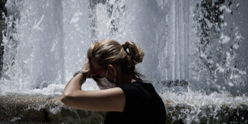 Στιγμιότυπο από το κέντρο της Αθήνας (φωτ.: EUROKINISSI / Γιώργος Κονταρίνης)