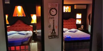 Τα δωμάτια σε έναν από τους οίκους ανοχής όπου οι άτυχες γυναίκες έπεφταν θύματα σεξουαλικής εκμετάλλευσης (φωτ.: Ελληνική Αστυνομία)