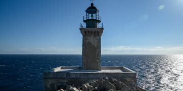 Ο φάρος στο ακρωτήριο Ταίναρο (φωτ.: EUROKINISSI/Μιχάλης Καραγιάννης)