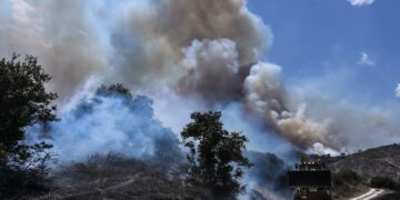 Ορεινή περιοχή έχει παραδοθεί στις φλόγες (φωτ. αρχείου: EUROKINISSI/Βασίλης Οικονόμου)