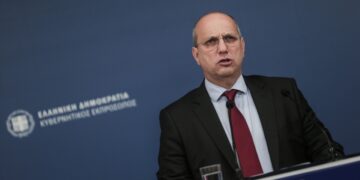 Ο υπουργός Προστασίας του Πολίτη Γιάννης Οικονόμου (φωτ.: EUROKINISSI/Κώστας Τζούμας)