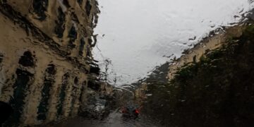 Καταιγίδα στην Κέρκυρα τον περασμένο Απρίλιο (φωτ.: EUROKINISSI/Γιώργος Κονταρίνης)