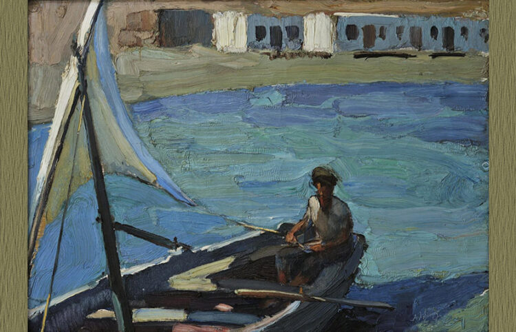 «Βάρκα με πανί» (πηγή: nationalgallery.gr)