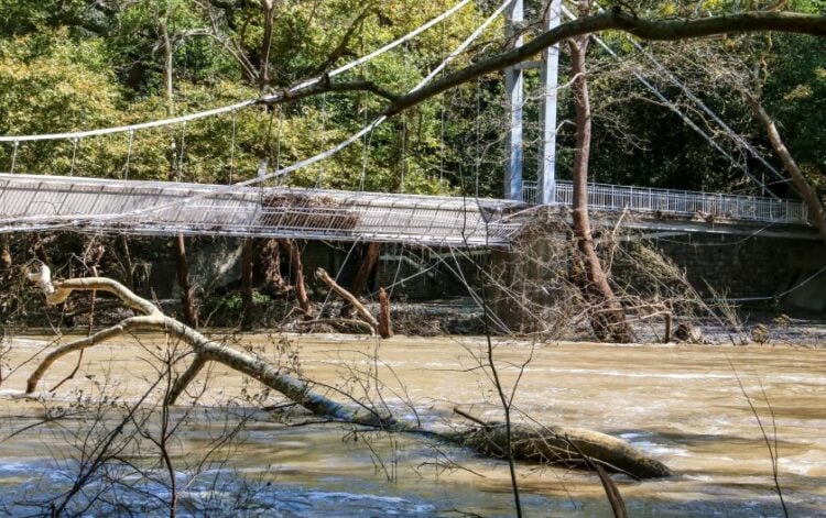 Εικόνα από τη Θεσσαλία, τον Σεπτέμβριο του 2023, μετά το χτύπημα του «Daniel» (φωτ. αρχείου: EUROKINISSI/Λεωνίδας Τζέκας)