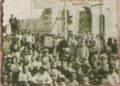 Μικρασιάτες και Χιώτες στον ναό της Αγίας Παρασκευής Καστέλου. Ο ναός κτίστηκε το 1936 με τον μόχθο και τον ιδρώτα των κατοίκων του ομώνυμου συνοικισμού και τους απανταχού Έλληνες πρόσφυγες από την Αγία Παρασκευή Κρήνης Μικράς Ασίας (φωτ.: facebook / Ένωσις Αγιοπαρασκευουσίων Κρήνης Μικράς Ασίας)