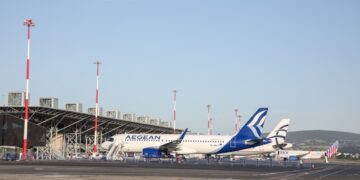 Αεροσκάφη στο αεροδρόμιο «Μακεδονία» (φωτ. αρχείου: ΜΟΤΙΟΝΤΕΑΜ/Βασίλης Βερβερίδης)