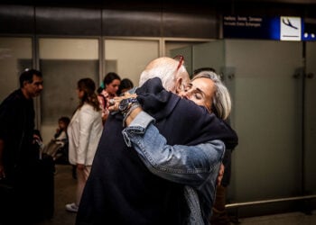 Επιστροφή Ελλήνων πολιτών απο το Ισραήλ (φωτ.: EUROKINISSI / Θανάσης Δημόπουλος)