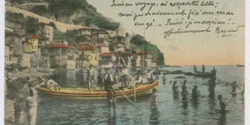 Η παραλία Κοκάρη στην Κερασούντα. Καρτ ποστάλ από τη συλλογή του Στέργιου Θεοδωρίδη (φωτ.: αρχείο Στέργιου Θεοδωρίδη)