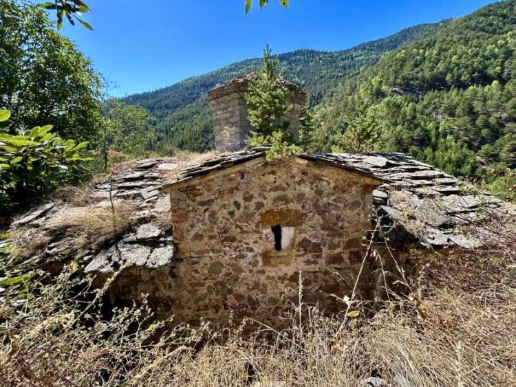 Άγιος Γεώργιος ο Ζαντός στη Μούζενα (φωτ.: Χρήστος Ξενίδης*)