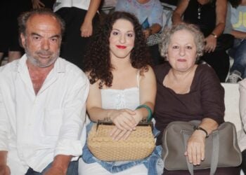 Από αριστερά, ο Αντώνης Ξένος, η Αγγελική Ξένου και η Ελένη Γερασιμίδου (φωτ. αρχείου: EUROKINISSI/Κώστας Κατωμέρης)
