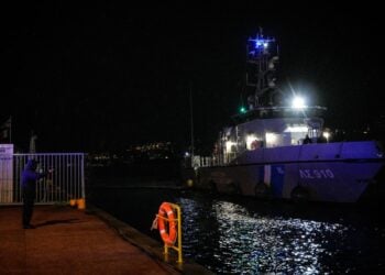 Σκάφος του Λιμενικού Σώματος (φωτ.: EUROKINISSI/Παναγιώτης Μπαλάσκας)