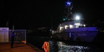 Σκάφος του Λιμενικού Σώματος (φωτ.: EUROKINISSI/Παναγιώτης Μπαλάσκας)