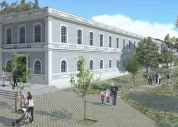 Μακέτα του υπουργείου Πολιτισμού για το Μητροπολιτικό Πάρκο Παύλου Μελά (φωτ,: Υπουργείο Πολιτισμού)
