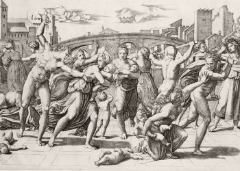 «Η σφαγή των νηπίων», του Marcantonio Raimondi (πηγή: commons.wikimedia.org)
