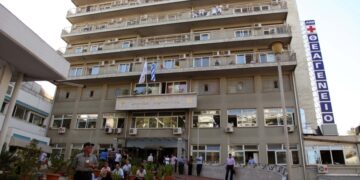 Το Θεαγένειο Αντικαρκινικό Νοσοκομείο στη Θεσσαλονίκη (φωτ.: EUROKINISSI/Β. Φίλης)