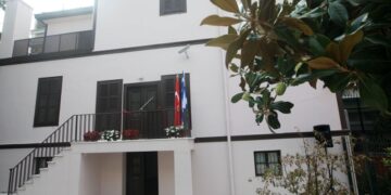 Το τουρκικό προξενείο στη Θεσσαλονίκη (φωτ. ΜΟΤΙΟΝΤΕΑΜ/Γιώργος Κωνσταντινίδης)