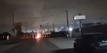 Το σημείο όπου σημειώθηκαν τα επεισόδια (φωτ,: glomex)