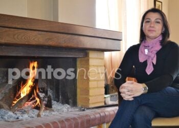 Η Σερραία επιχειρηματίας Άννα Καλτσίδου (φωτ.: Αλεξία Ιωαννίδου)