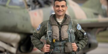 Ο άτυχος επισμηναγός Επαμεινώνδας Κωστάς (φωτ.: Γενικό Επιτελείο Αεροπορίας)