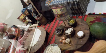 Αναπαράσταση του εθίμου στο Λαογραφικό Μουσείο Διδυμοτείχου (φωτ.: laografikodidym.wordpress.com)