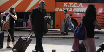 Λεωφορείο των ΚΤΕΛ Θεσσαλονίκης (φωτ.: αρχείο EUROKINISSI)