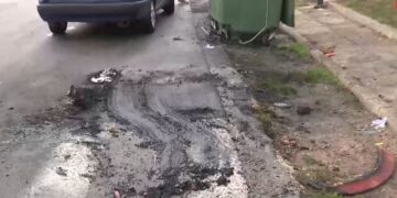 Το σημείο όπου ήταν σταθμευμένο το αυτοκίνητο με τον άτυχο 44χρονο. Σύμφωνα με μαρτυρίες, το όχημα παρέμεινε εκεί για παραπάνω από μία ώρα (φωτ.: glomex)